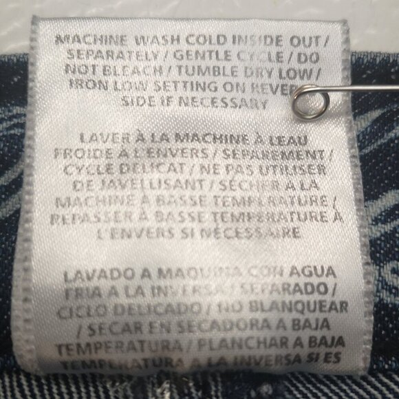 Pashu by Parasuco Ladies Size 10 Medium Wash Straight Leg Blue Jeans - Picture 4 of 14